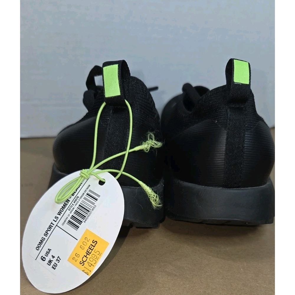 Oofos Oomg Sport LS BlK Lace Up Recovery Comfort Walking Shoes W 6 READ DESCRIPT - Picture 8 of 11